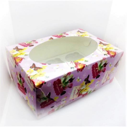 Коробка на 6 капкейков 