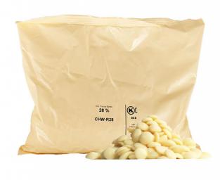 Sicao Шоколад белый в галлетах 25,5%  5 кг