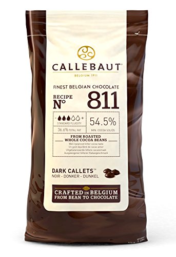 Callebaut Шоколад темный в галлетах 54,5% 10 кг