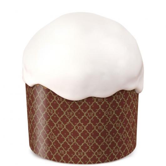 Форма бумажная для кулича d134, h90мм ХВ ЗОЛОТО 500г