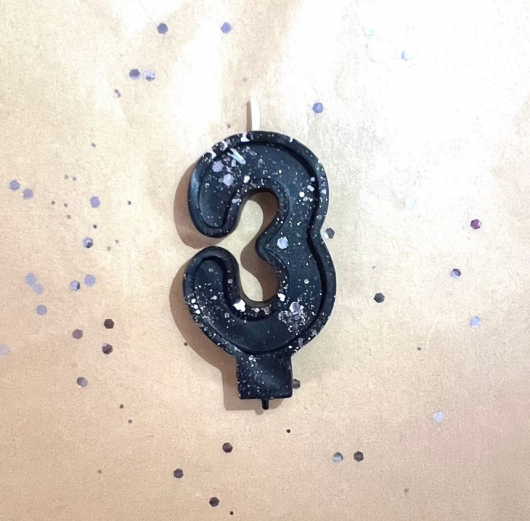 Свеча для торта восковая 