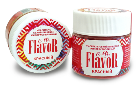 Краситель сухой водорастворимый красный Mr.Flavor 